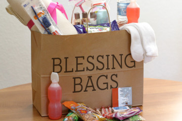 DIY Homeless Blessing Bags - Great start to the school year!