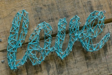 love string art letters