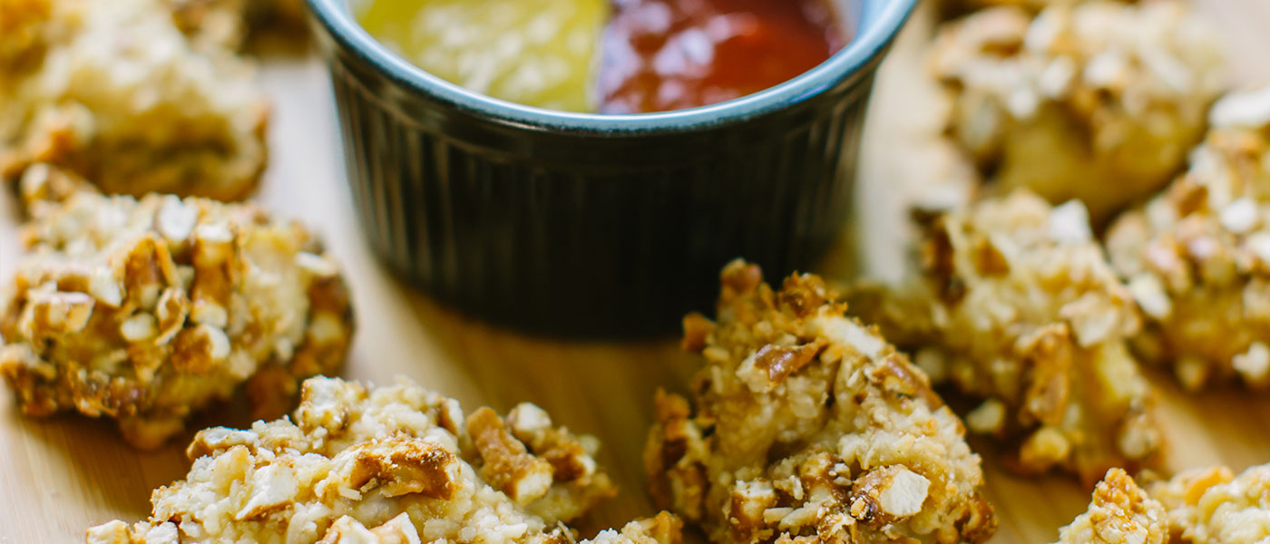 Easy to Make Pretzel Nuggets Chicken Nuggets With a Twist